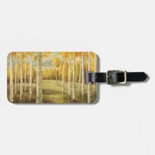 Étiquette À Bagage Trembles en automne