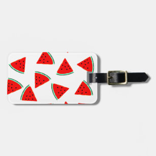 Étiquette À Bagage Triangles Motifs de pastèque