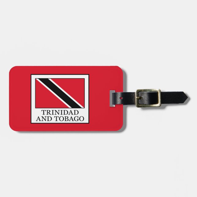 Étiquette À Bagage Trinité-et-Tobago (Devant horizontal)