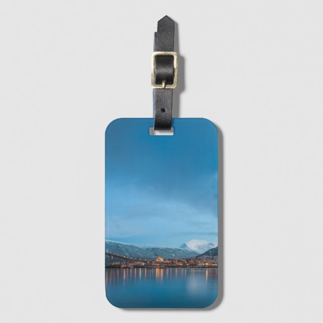 Étiquette À Bagage Tromso Norvège (Devant Vertical)
