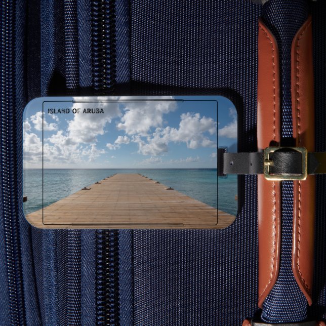 Étiquette À Bagage Tropical Getaway (Insitu Rectoal 4)