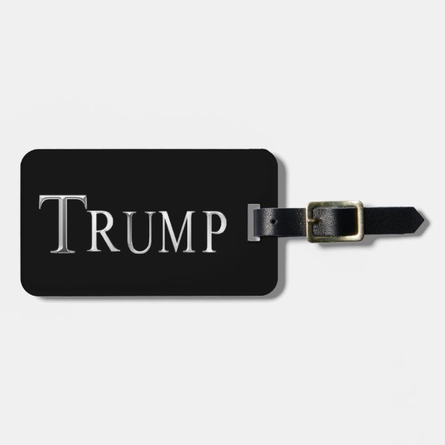 ÉTIQUETTE À BAGAGE TRUMP (Devant horizontal)