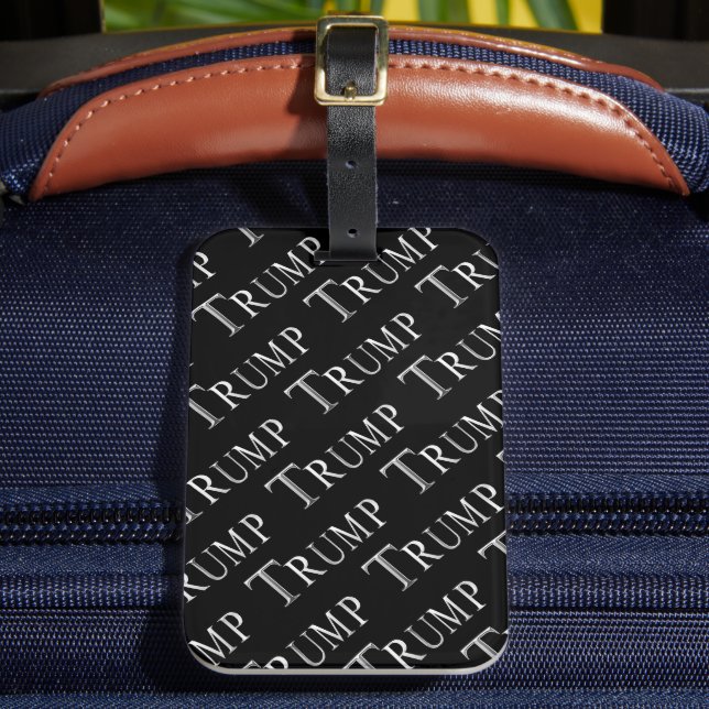 ÉTIQUETTE À BAGAGE TRUMP (Insitu Rectoal 2)