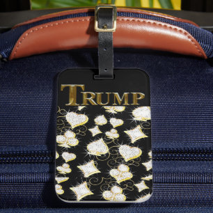 ÉTIQUETTE À BAGAGE TRUMP 2024