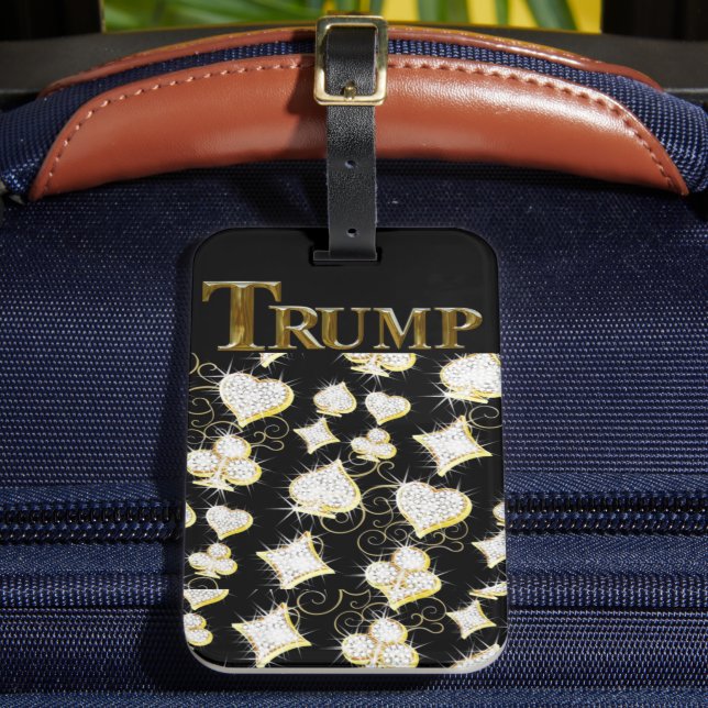 ÉTIQUETTE À BAGAGE TRUMP 2024 (Insitu Rectoal 2)