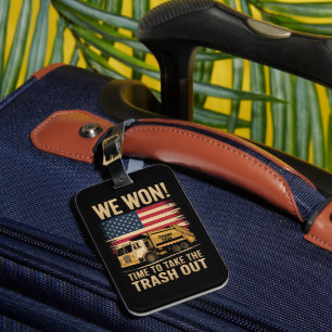 Étiquette À Bagage Trump 2024 Nous avons gagné la victoire Victoire I