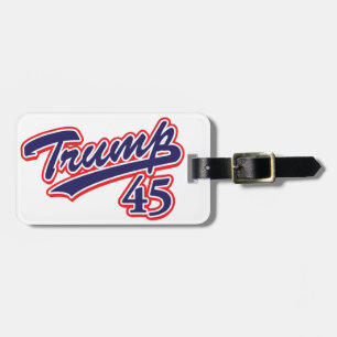 Étiquette À Bagage Trump 45 !