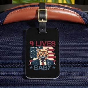 Étiquette À Bagage Trump 9 Vit un bébé