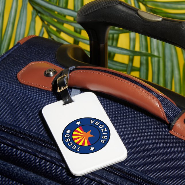 Étiquette À Bagage Tucson Arizona (Insitu Rectoal 1)