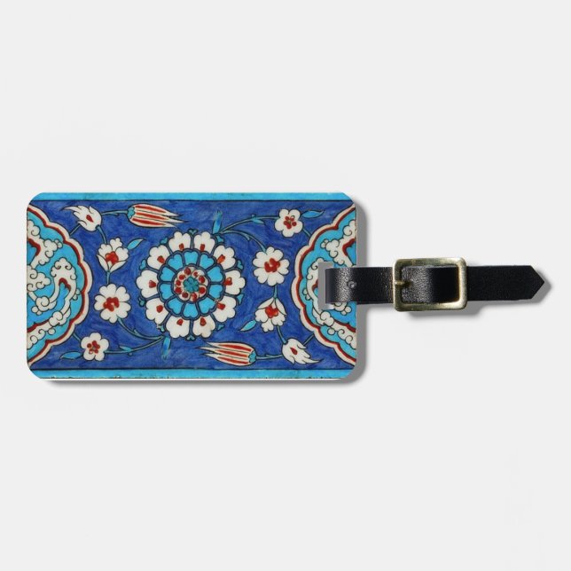 Étiquette À Bagage tuile d'iznik (Devant horizontal)