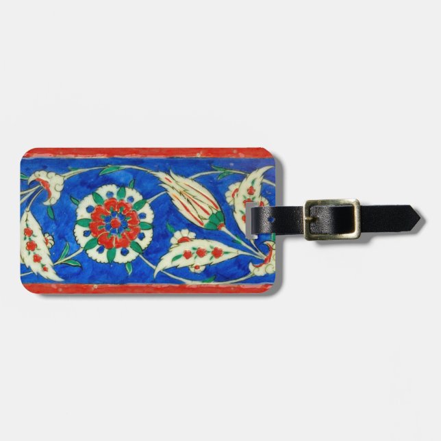 Étiquette À Bagage tuile d'iznik (Devant horizontal)