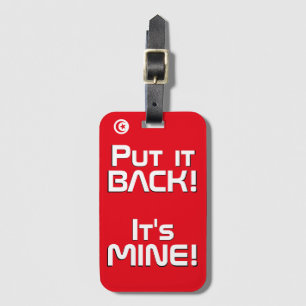 Étiquette À Bagage Tunisie Drapeau National Funny Patriotique