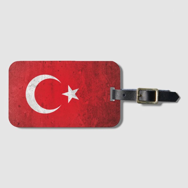 Étiquette À Bagage Turkiye (Devant Horizontal)
