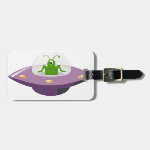 Étiquette À Bagage ufo
