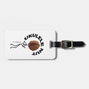 Étiquette À Bagage Ukulele Nut
