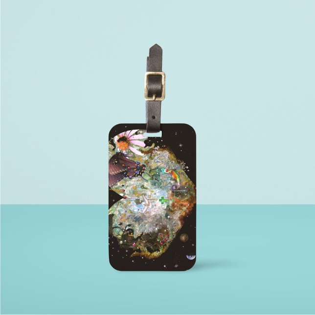 Étiquette À Bagage Un Monde À Vous (Créateur téléchargé)