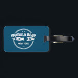 Étiquette À Bagage Unadilla River New York Kayak<br><div class="desc">L'Unadilla River est une rivière de 110 kilomètres de long située dans le centre de New York, dans l'État de New York. La rivière commence au nord-est du hameau de Millers Mills et s'écoule généralement vers le sud jusqu'au village de Sidney, où elle converge avec la rivière Susquehanna, qui se...</div>