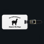 Étiquette À Bagage Une aventure ? Alpaca Mes Sacs<br><div class="desc">Une aventure ? Alpaca Mes Sacs</div>