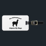 Étiquette À Bagage Une aventure ? Alpaca Mes Sacs<br><div class="desc">Une aventure ? Alpaca Mes Sacs</div>