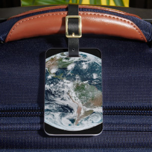 Étiquette À Bagage Une Chaîne Perdue De Cyclones Tropicaux