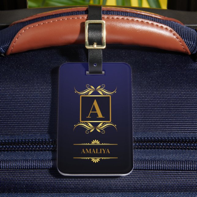 Étiquette À Bagage Une coutume simple, personnalisée et unique. (Insitu Rectoal 2)