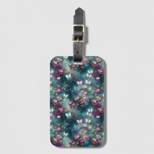 Étiquette À Bagage Une série de papillons mystiques Design 11