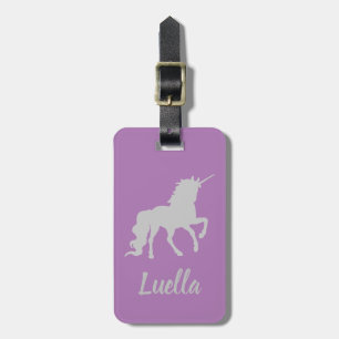 Étiquette À Bagage Unicorne Cute personnalisée