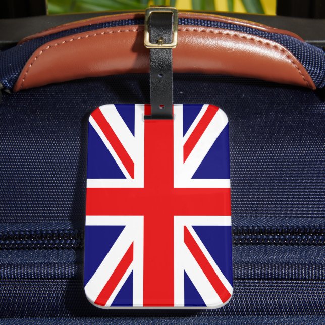 Étiquette À Bagage UNION JACK - LE DRAPEAU BRITANNIQUE Londres (Insitu Rectoal 2)