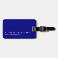 Unique Modern Navy Blue