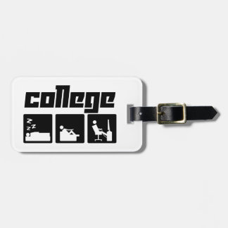 Étiquette À Bagage Université 3