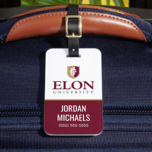 Étiquette À Bagage Université Elon