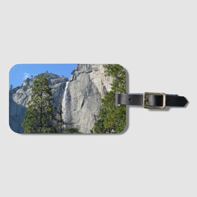 Étiquette À Bagage Upper Yosemite Falls, Yosemite National Park (Devant Horizontal)