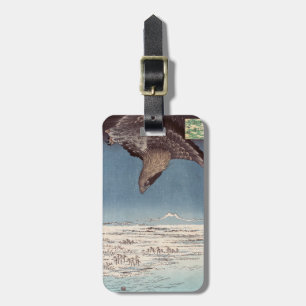 Étiquette À Bagage Utagawa Hiroshige - Fukagawa Susaki et Jumantsubo