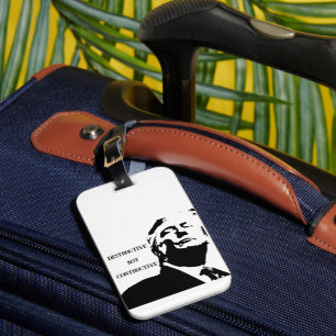 Étiquette À Bagage Valise Trump/Destructrice Pas Constructive