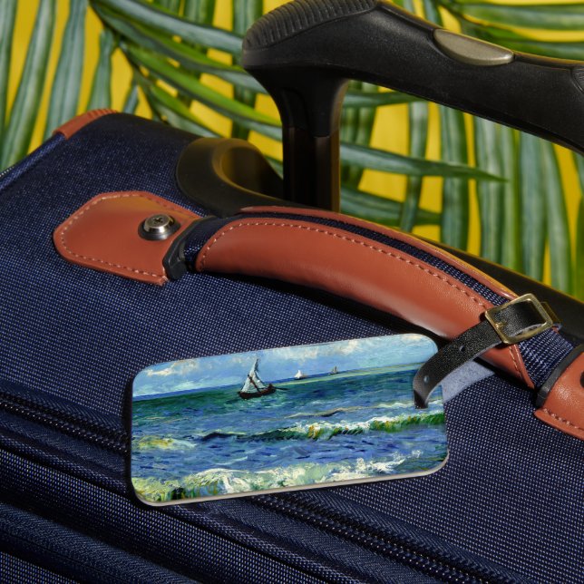 Étiquette À Bagage Van Gogh - Paysage marin (Insitu Rectoal 3)