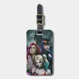 Étiquette À Bagage Variante de couverture de Gotham City Sirens #1000