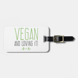 Étiquette À Bagage Vegan and loving it !