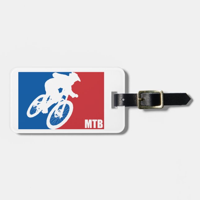Étiquette À Bagage Vélo tout-terrain vedette (Devant horizontal)