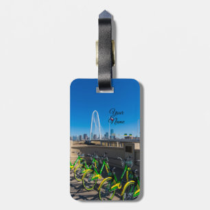 Étiquette À Bagage Vélos Et Dallas