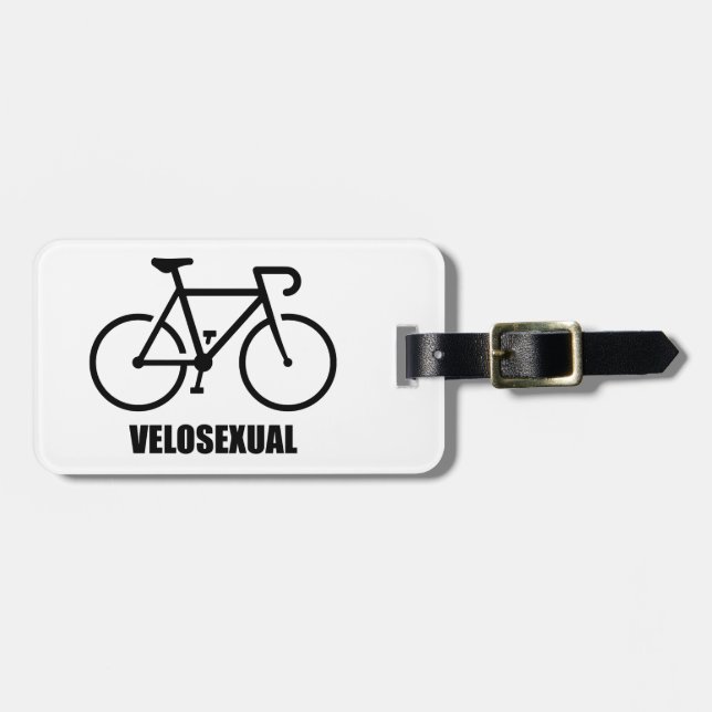 Étiquette À Bagage Vélosexuel (Devant horizontal)
