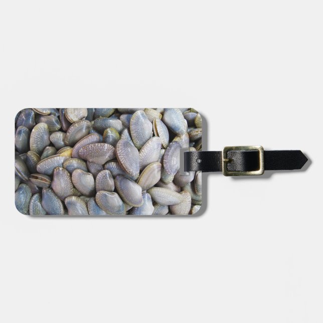 Étiquette À Bagage Venus Clam [ห อ ย ล า ย] (Devant horizontal)