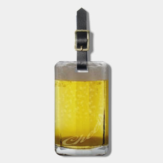 Étiquette À Bagage Verre de bière drôle personnalisé