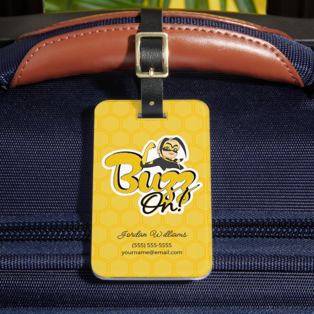 Étiquette À Bagage Vesperia | Buzz On ! (Insitu Rectoal 2)