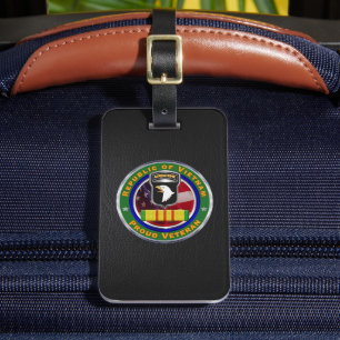 Étiquette À Bagage Vétéran de la 101e division aéroportée au Vietnam
