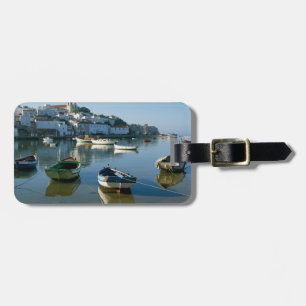 Étiquette À Bagage Village de pêcheurs de Ferragudo, Algarve, Portuga