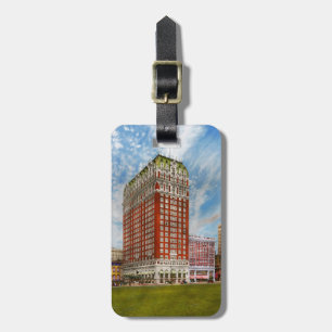 Étiquette À Bagage Ville - Chicago IL - L'hôtel Blackstone 1915