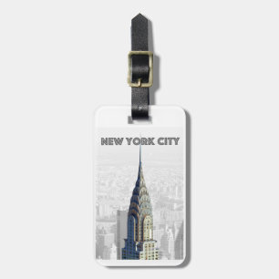 Étiquette À Bagage Ville de New York