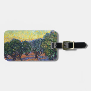 Étiquette À Bagage Vincent Van Gogh Olive Grove Impressionnisme Art