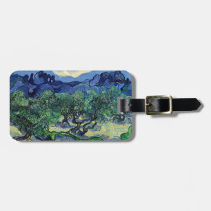 Étiquette À Bagage Vincent van Gogh - Oliviers avec les Alpilles