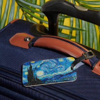 Étiquette À Bagage Vincent van Gogh, Starry Night